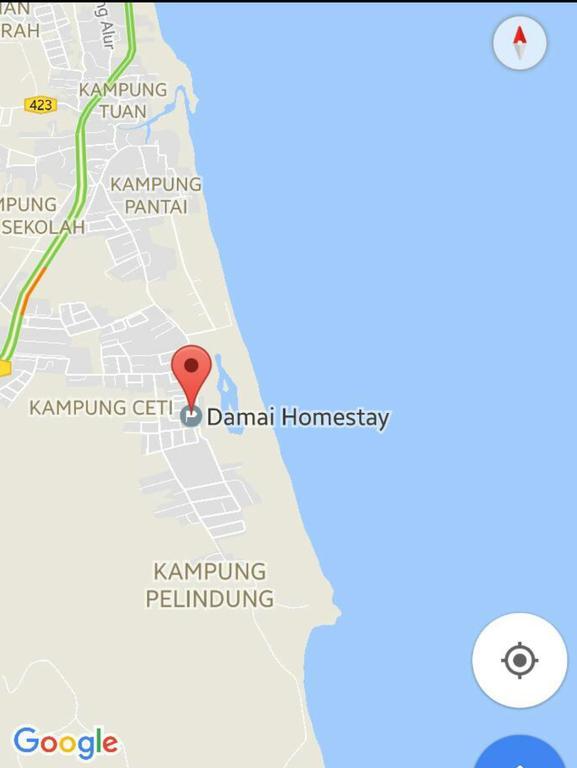 Damai Homestay Pantai Pelindung กวนตัน ภายนอก รูปภาพ